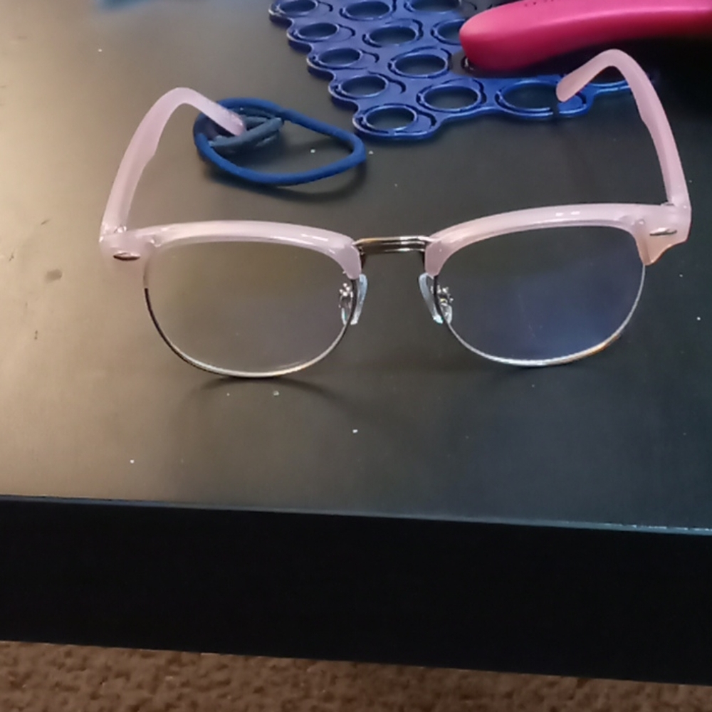 Women's blue light filtered retro glasses